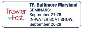 Sterling Associates boat lending experts will be on hand to answer your questions at the TrawlerFest In-Water Boat Show in Baltimore Maryland.